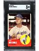 Don Drysdale 1963 Topps Card #360- SGC Graded 3 VG (Los Angeles Dodgers/HOF)