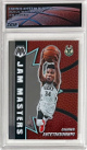 Giannis Antetokounmpo 2020-21 Panini Mosaic Jam Masters Card #9- DGA Graded Authentic (Milwaukee Bucks)