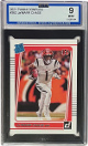Ja'Marr Chase 2021 Panini Donruss Rookie Card (RC) #262- ISA Graded 9 Mint (Cincinnati Bengals)