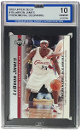 LeBron James 2003-04 Upper Deck Phenomenal Beginning Rookie Card (RC) #19- ISA Graded 10 Gem Mint (Cleveland Cavaliers)
