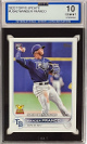Wander Franco 2022 Topps Update Rookie Card (RC) #US42- ISA Graded 10 Gem Mint (Tampa Bay Rays)