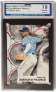 Wander Franco 2022 Panini Father's Day Rookie Card (RC) #FD22- ISA Graded 10 Gem Mint (Tampa Bay Rays)