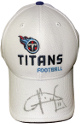Vince Young signed Tennessee Titans NFL Reebok Sideline AFC-South Cap/Hat COA