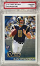 Sam Bradford 2010 Topps Rookie Card (RC) #300- Mint Grading Gem Mint 10 (Los Angeles Rams)