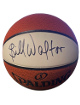 Bill Walton signed NBA Spalding White Panel Basketball- JSA Witnessed #WIT767671 (HOF/Celtics/Trail Blazers/Clippers)