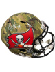 Warren Sapp signed Tampa Bay Buccaneers Speed Full Size Camo NFL Helmet- Schwartz Holo/COA