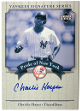 Charlie Hayes signed 2003 Upper Deck Yankees Signature Series Pride of New York #PN-CH (On Card Auto)