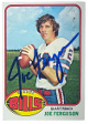 Joe Ferguson signed 1976 Topps Football On Card Auto #48 (Buffalo Bills)- COA