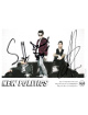 New Politics Rock Band signed 5x7 Photo  COA (David Boyd/Soren Hansen/Louis Vecchio/Danish)