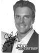 Frank Wycheck signed 104.5 The Zone 5x7 B&W Photos- Imperfect- COA (Tennessee Titans)