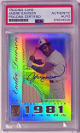 Andre Dawson signed 2003 Topps Tribute Perennial All-Star Edition Bat Relic On Card Auto #TR-AD- PSA Authentic (HOF/81 Season)