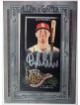 Dylan Carlson signed 2022 Topps Allen & Ginter X Dylan Silver Framed Mini Auto Cardinals Card SP 16/50