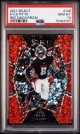 Kyle Pitts 2021 Select Red Disco Prizm Premier Level Rookie Card (RC) #146- /49- PSA Graded 10 Gem Mint (Atlanta Falcons)