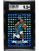 Brandon Miller 2023-24 Panini Mosaic Blue Reactive Prizm Rookie Card (RC) #17- SGC Graded 9.5 Mint+ (Charlotte Hornets)