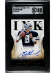Troy Aikman signed 2014 Panini Immaculate Collection Ink On Card Auto #3- /49- SGC Graded 8 NM-MT/10 Auto (Cowboys/HOF)