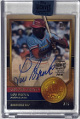 Lou Brock signed 2018 Topps Archives Signature Series Golden Greats On Card Auto #GG-89- /5 (Factory Sealed/Cardinals/HOF)