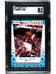 Michael Jordan 1989-90 Fleer All-Star Sticker/Card #3- SGC Graded 8 NM-MT (Chicago Bulls/HOF/GOAT)