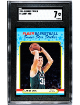 Larry Bird 1988-89 Fleer Sticker/Card #2- SGC Graded 7 NM (Boston Celtics/HOF)