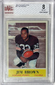 Jim Brown 1964 Philadelphia Card #30- BVG Graded 8 NM-MT (Cleveland Browns/HOF)