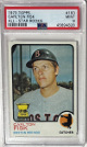 Carlton Fisk 1973 Topps All-Star Rookie Card #193- PSA Graded 9 Mint (Red Sox/HOF)