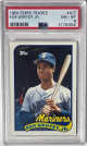 Ken Griffey, Jr. 1989 Topps Traded Rookie Card (RC) #41T- PSA Graded 8 NM-MT (Seattle Mariners/HOF)