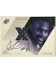 Jamal Lewis signed 2000 SPX Jersey On Card Auto #144- /2000 (Baltimore Ravens/Tennessee Vols)
