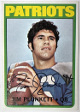 Jim Plunkett signed 1972 Topps Rookie On Card Auto (RC) #65- COA (Centered/Patriots/SBMVP)