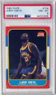 Larry Smith 1986-87 Fleer Card #104- PSA Graded 8 NM-MT (Golden State Warriors)