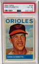 Herm Starrette 1964 Topps Card #239- PSA Graded 4 VG-EX (Orioles/World Series Champ)