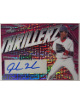 Jordan Walker 2022 Leaf Metal Thrillerz Pink Crystal Rookie Auto Card (RC) #TH-JW1- /4 (Cardinals)
