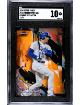 Freddie Freeman 2024 Topps Finest Orange Refractor Card #126- /20- SGC Graded 10 Gem Mint (Dodgers/WS MVP)