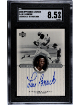 Lou Brock signed 2000 Upper Deck Legends Legendary Signatures On Card Auto #S-LB- SGC Graded 8.5 NM-MT+ (Cardinals/HOF)