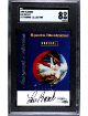 Lou Brock signed 1999 Fleer Sports Illustrated Autograph Collection Certified On Card Auto- SGC Graded 8 NM-MT+ (Cardinals/HOF)