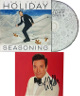 Jimmy Fallon signed 2024 "Holiday Seasoning Republic Records CD 4x4 Art Insert Auto/Booklet w/ Case- COA