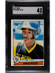 Ozzie Smith 1979 Topps Baseball Rookie Card #116- SGC Graded 4 VG-EX (Padres/Cardinals/HOF/15XAS)