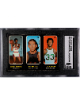 Lew Alcindor/Connie Hawkins/Jeff Mullins 1971-72 Topps Sticker/Card #37/38/39- SGC Graded 6 EX-NM