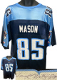 Derrick Mason signed Tennessee Titans Champion NFL Rep Jersey #85 L (Imperfect)- COA