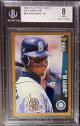 Ken Griffey, Jr. 1996 Collector's Choice Gold Signature Card #310- Beckett/BGS Graded 8 NM-MT (Seattle Mariners/HOF)