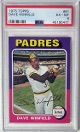 Dave Winfield 1975 Topps Card #61- PSA Graded 6 EX-MT (Padres/Yankees/HOF)