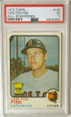 Carlton Fisk 1973 Topps All-Star Rookie Card #193- PSA Graded 5 EX (Red Sox/HOF)