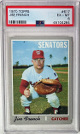 Jim French 1970 Topps Card #617- PSA Graded 6 EX-MT (Washington Senators)