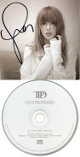 Taylor Swift signed 2024 The Tortured Poets Department 4.75x4.75 Art Card w/Album Cover Booklet w/ CD & Case- COA