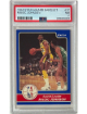Magic Johnson 1984 Star Award Banquet Card #17- PSA Graded 7 NM (Los Angeles Lakers/HOF)