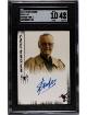 Stan Lee signed 2007 Rittenhouse Spider-Man 3 On Card Auto- SGC Graded 4 VG-EX/10 Auto Grade