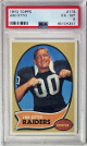 Jim Otto 1970 Topps Card #116- PSA Graded 6 EX-MT (Oakland Raiders)