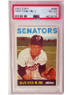 Dave Stenhouse 1964 Topps Card #498- PSA Graded 4 VG-EX (Washington Senators)