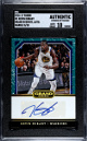 Kevin Durant 2016-17 Panini Grand Reserve Marble Auto Card #1 8/10- SGC Slabbed Authentic/10 Autograph (Evidence of Trimming)
