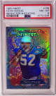 Kevin Mawae 1995 Finest Rookie (RC) Refractor Card w/Coating #162 - PSA Graded 8 NM-MT (Seattle Seahawks)