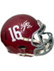 Eddie Lacy signed Alabama Crimson Tide NCAA RiddellSpeed #16 Mini Helmet #42  Radtke Sports COA (3X BSC National Champ)