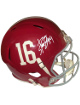 Bo Scarbrough signed Alabama Crimson Tide NCAA RiddellFull Size Speed #16 Rep Helmet #9  Radtke Sports Hologram